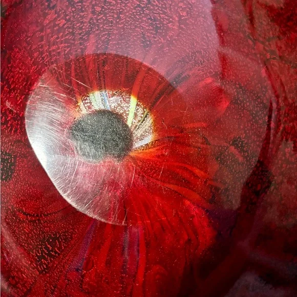 1950’s AVEM Oval Dish Multi-Colored Bizantino Murano Glass Tutti Frutti - Picture 7 of 12